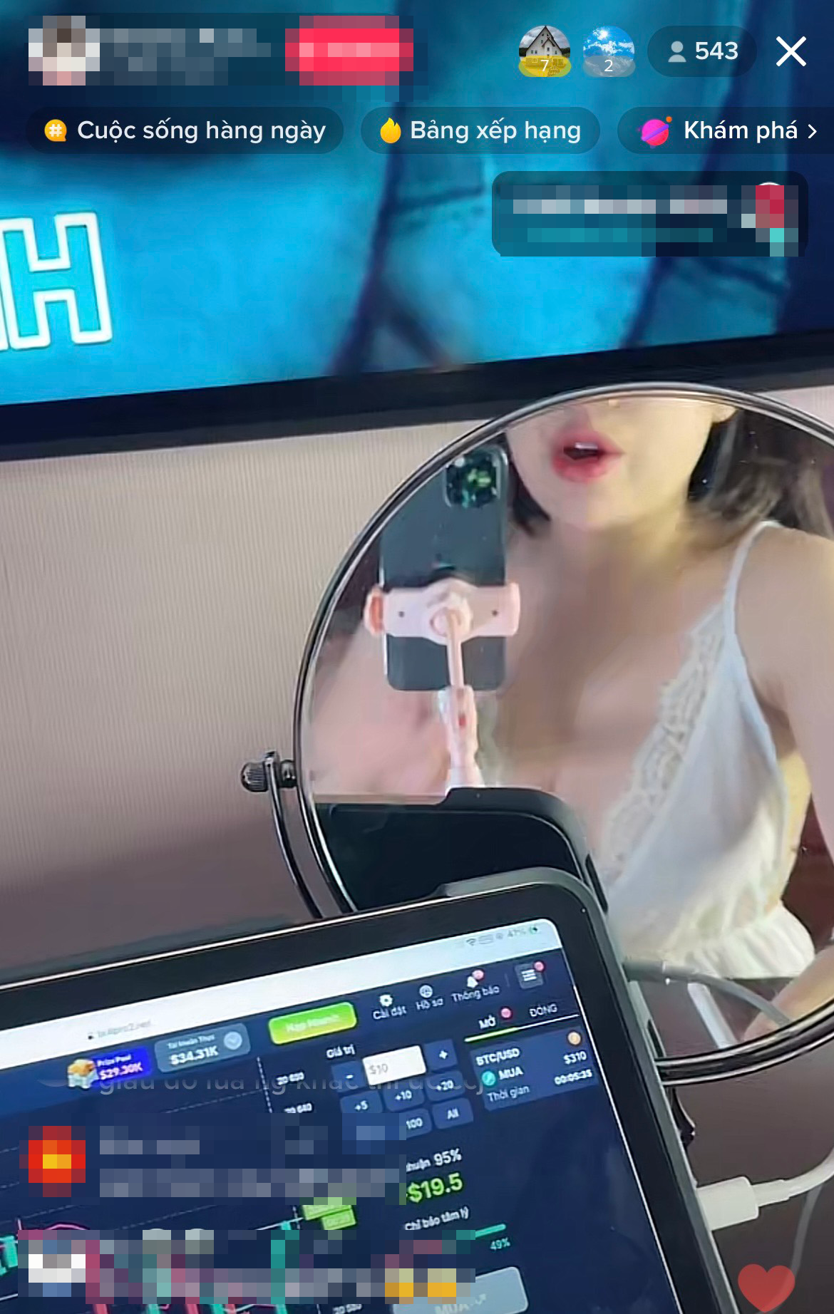 livestream TikTok anh 1