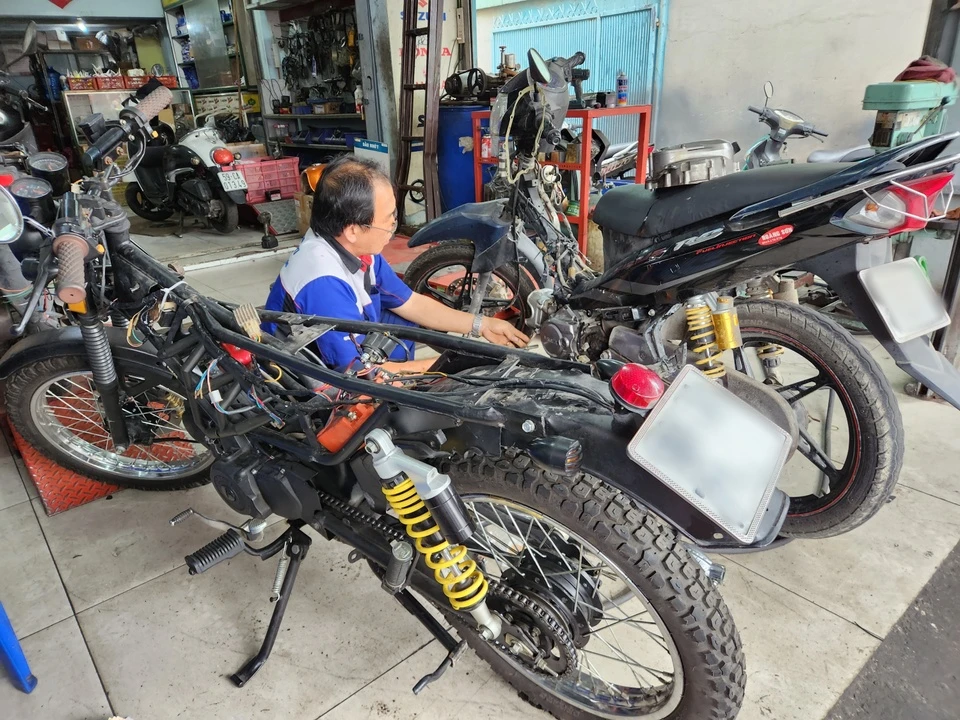 sua xe dip Tet anh 1