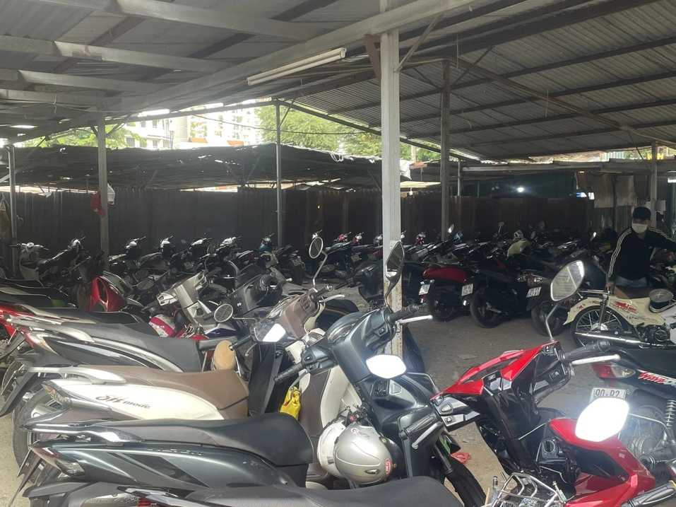 giữ xe mùa Tết ảnh 1 giu xe mua Tet anh 1