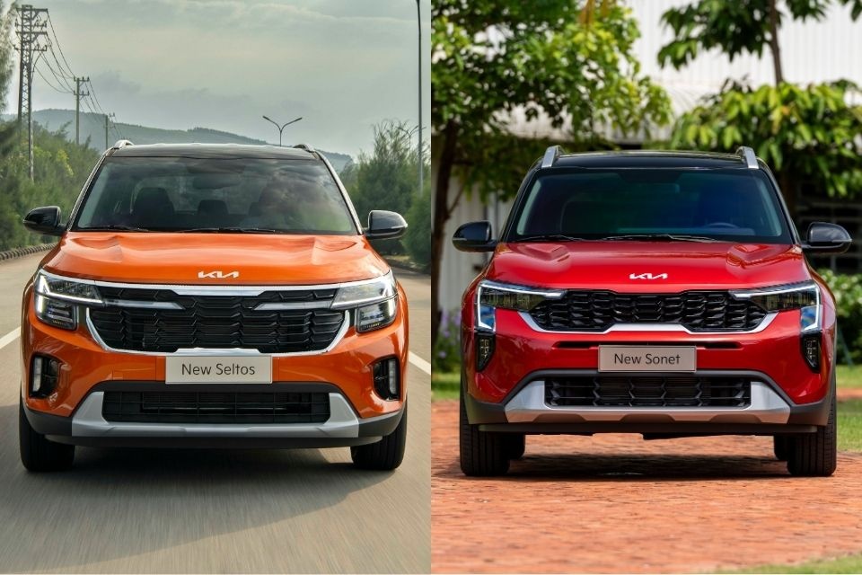 Cung la SUV co B, Kia Sonet va Kia Seltos co gi khac nhau? hinh anh