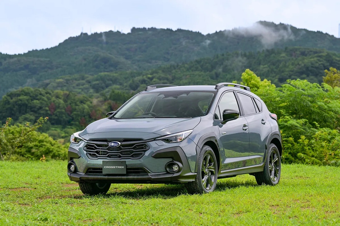 Subaru Crosstrek se xuat hien tai VMS 2024, nhap khau tu Nhat Ban hinh anh