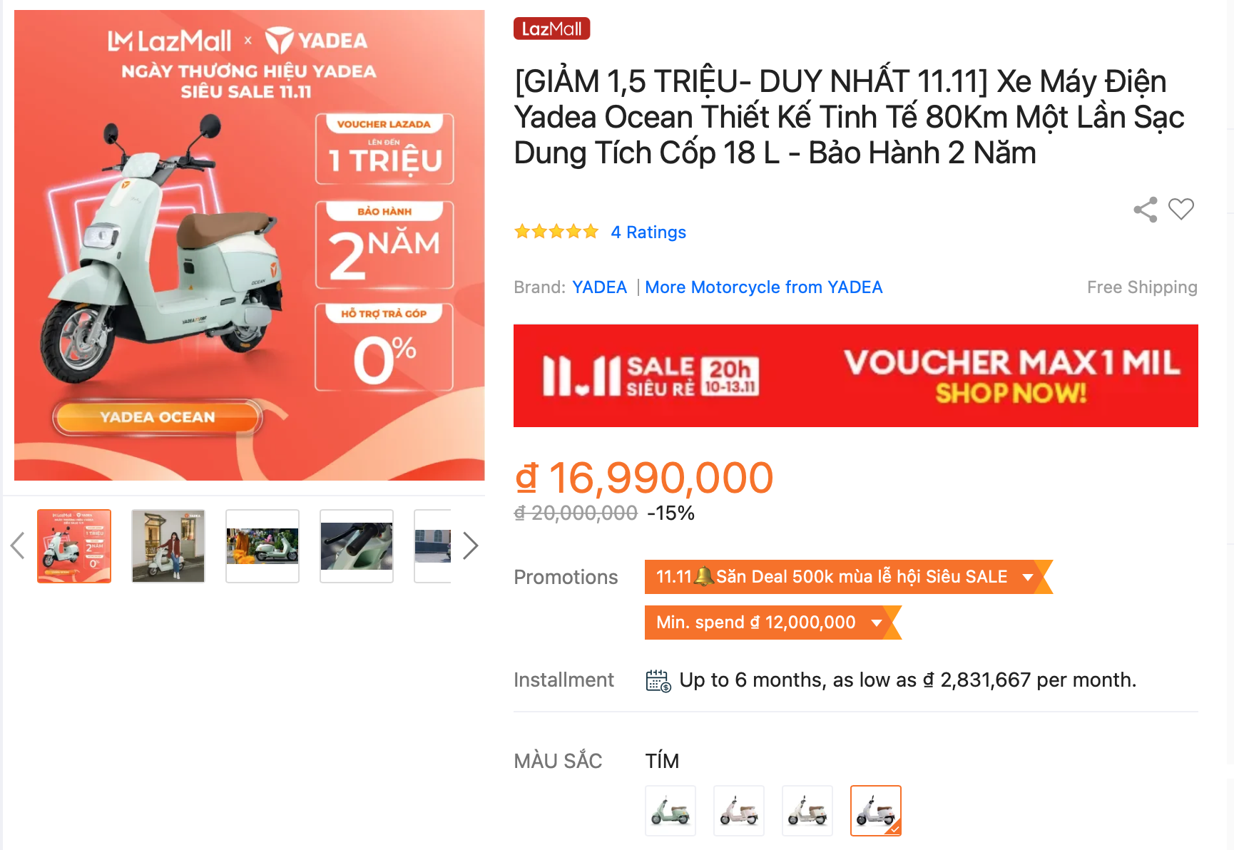 gia xe may thang 11 anh 3