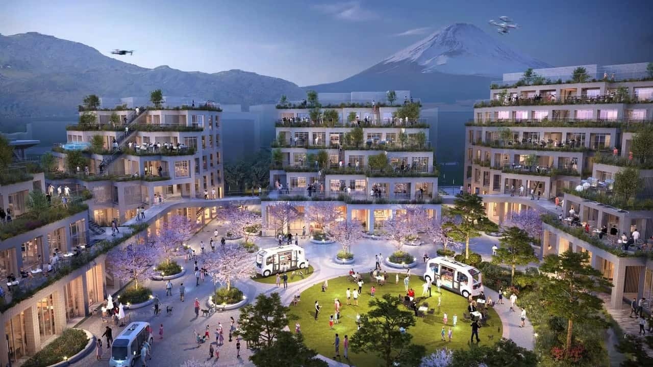 Woven City - thanh pho 'xe bay' cua Toyota sap xuat hien hinh anh