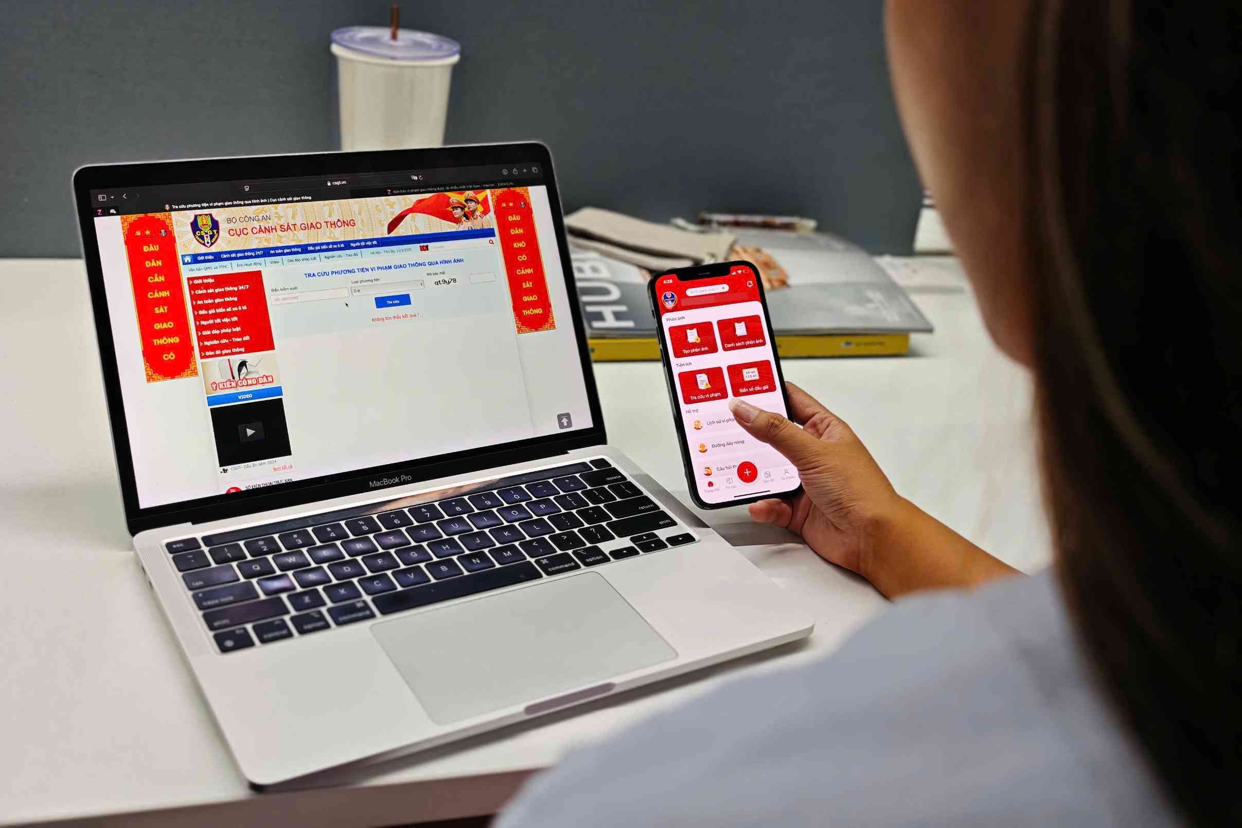 Danh sach xe phat nguoi thang 2 da cap nhat, lam sao de kiem tra? hinh anh