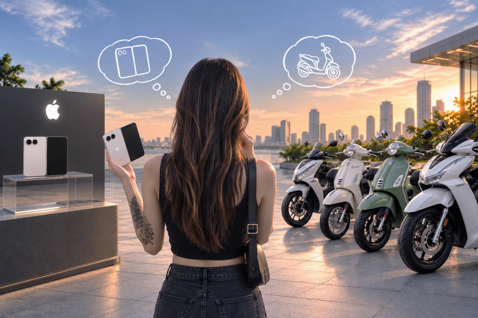Iphone Duo,  xe m&aacute;y ảnh 1