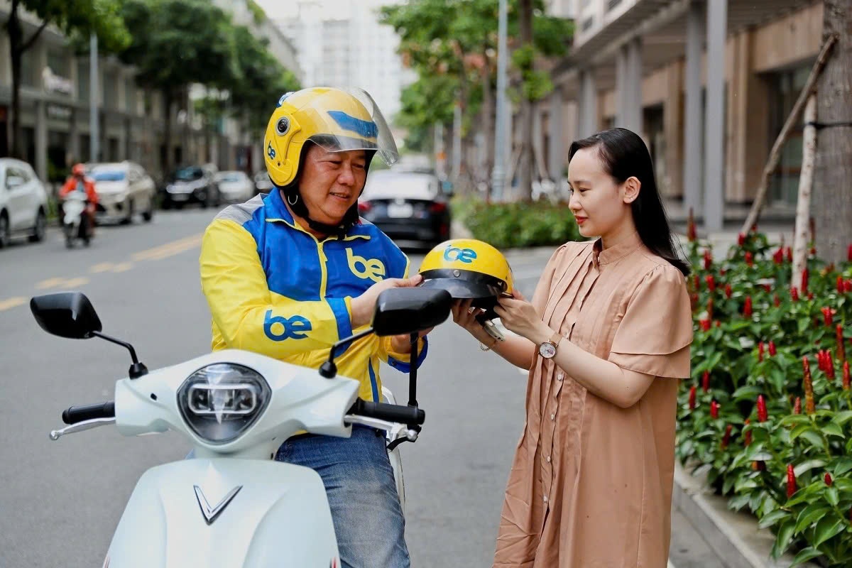 Be va Xanh SM ngung hop tac, van uu dai mua xe dien cho tai xe hinh anh