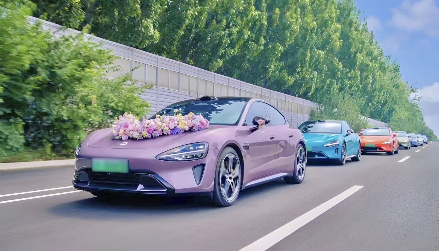 Xe Xiaomi SU7 lai gap tai nan, lan nay nghi ngo loi cam bien hinh anh