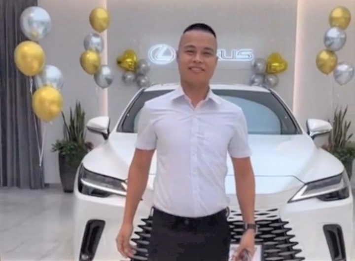 Dan xe hang ty dong cua Tiktoker Hai Sen truoc khi bi bat hinh anh