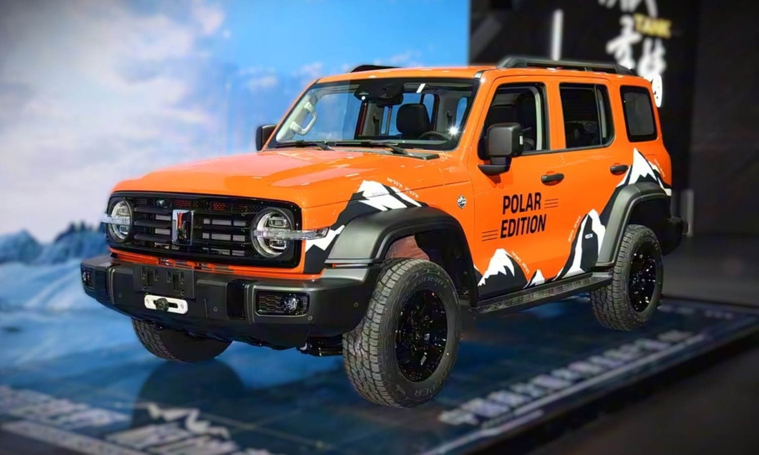 Xe off-road Trung Quoc - GWM Tank 300 co ban gioi han sieu chiu lanh hinh anh