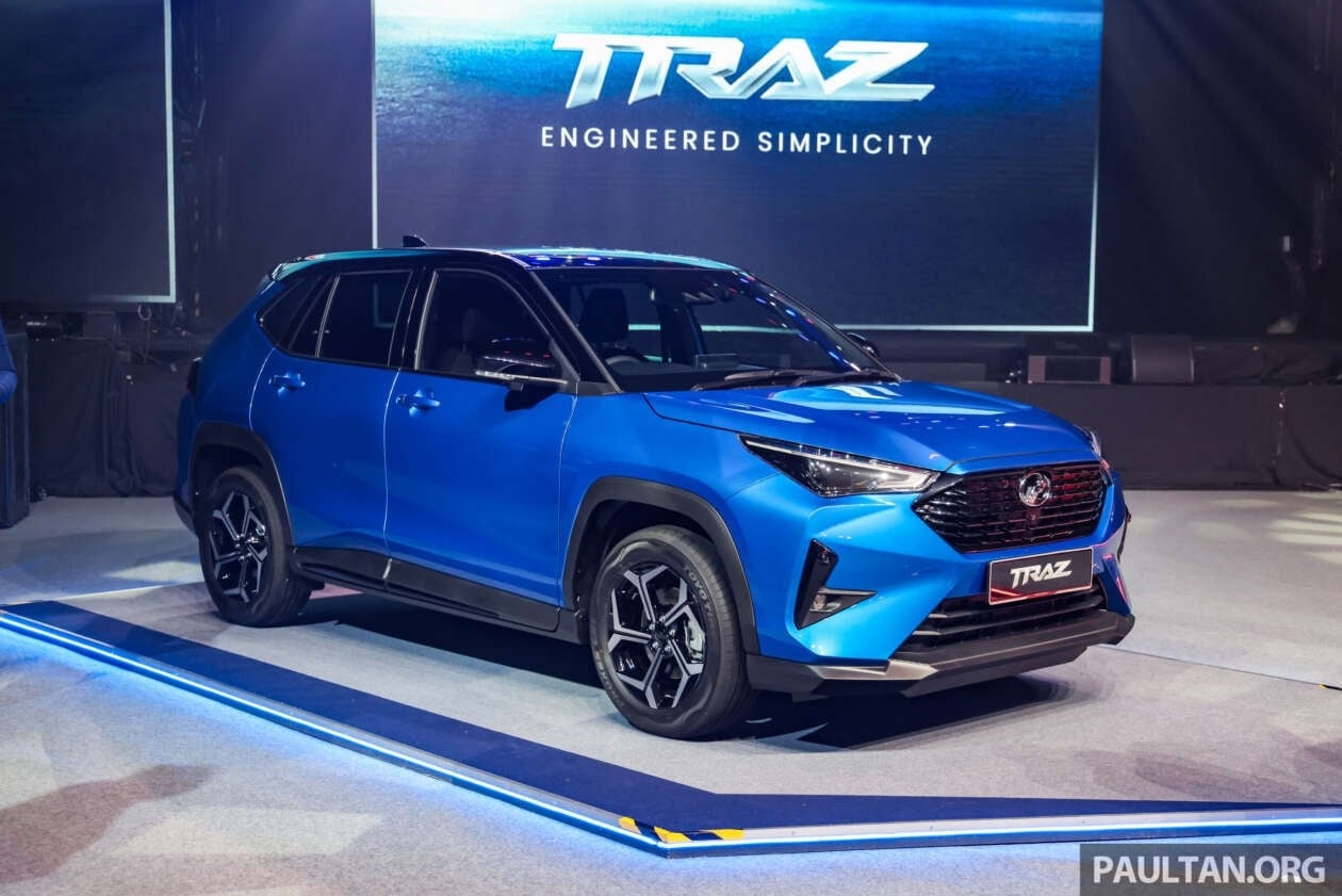 Chi tiet Perodua Traz, SUV 'made in Malaysia' dau Toyota Yaris Cross hinh anh