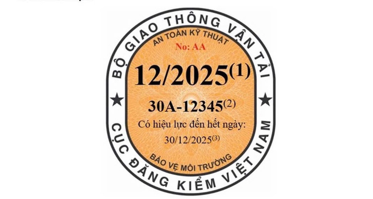 xe,  tem kiem dinh,  bien so anh 3