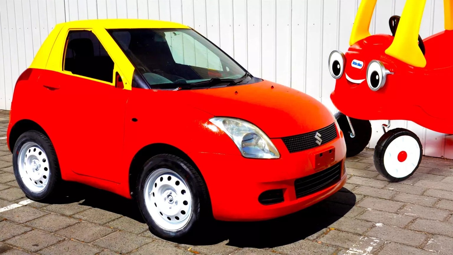 Se the nao neu 'cat doi' mot chiec xe, bien no thanh oto mini? hinh anh