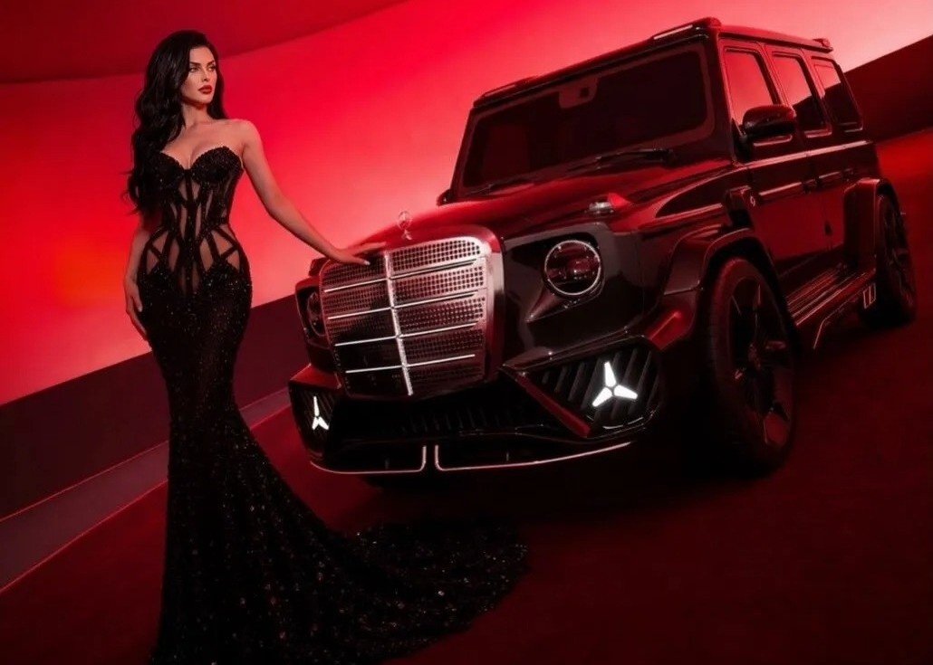 Mercedes-Benz G-Class hoa vien tuong o Dubai hinh anh