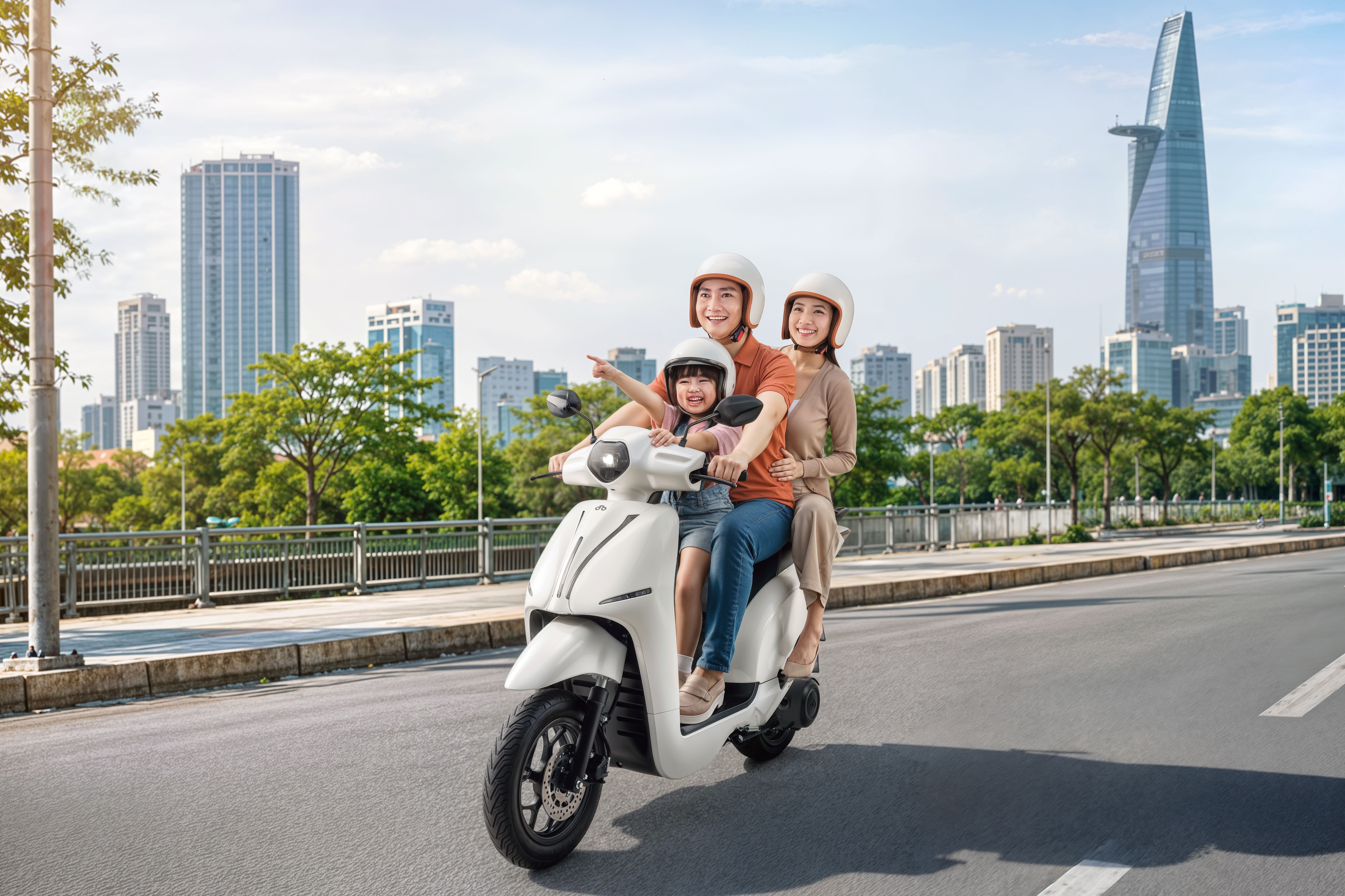 Xe may dien gia dinh cua Dat Bike ra mat, gia tu 29,9 trieu dong hinh anh
