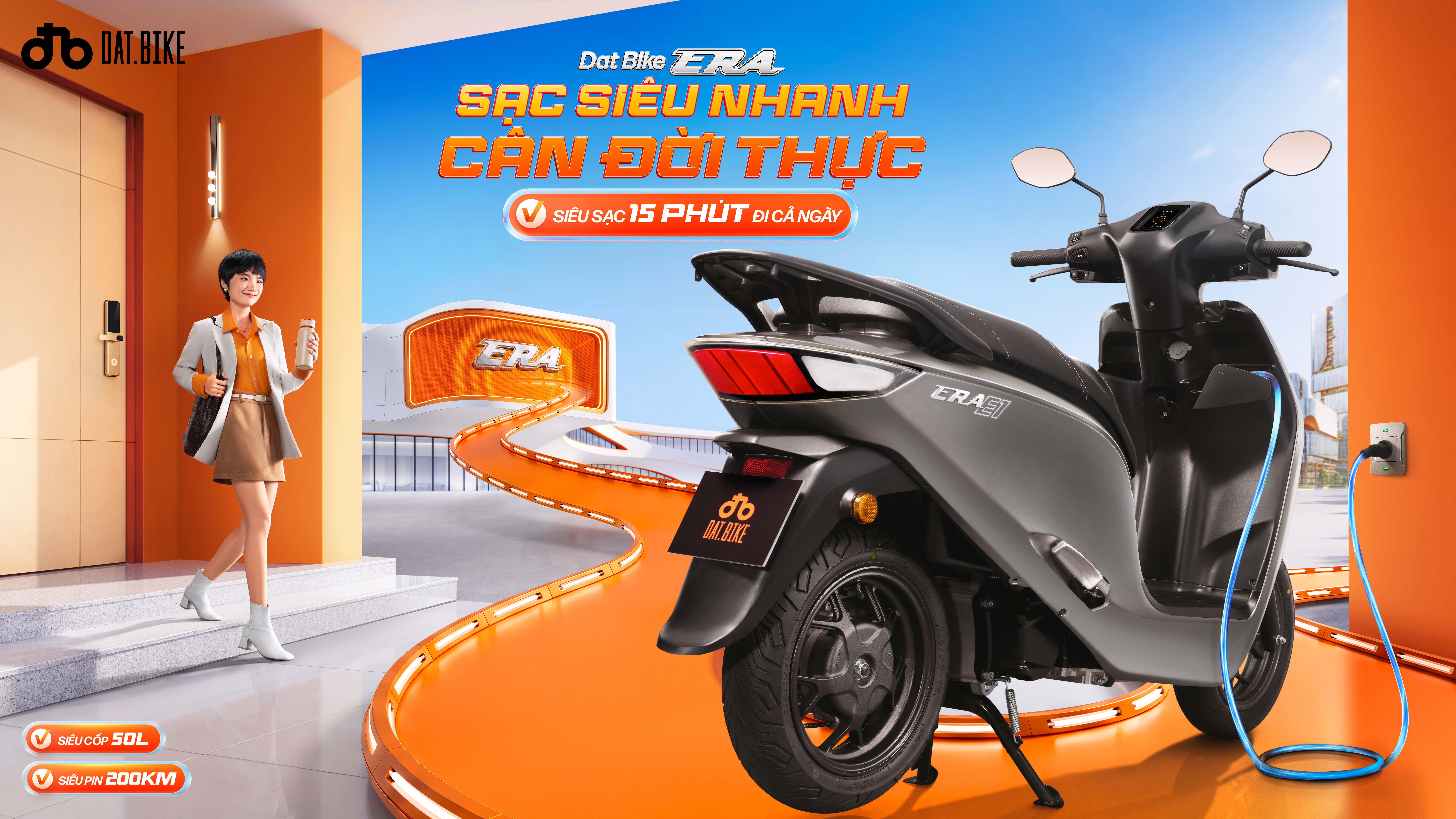 Dat Bike,  xe may dien anh 2