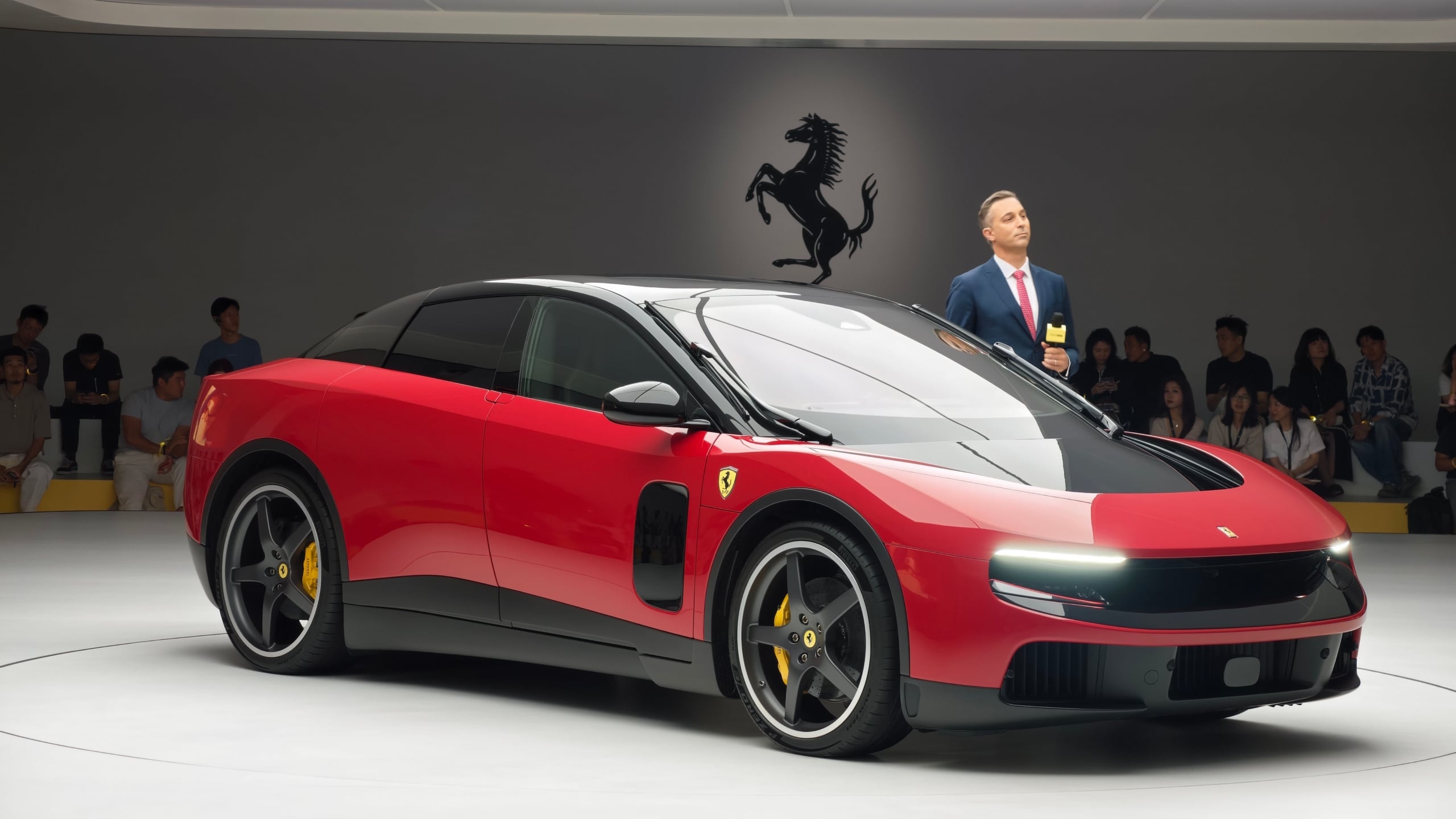 Sieu xe dien Ferrari Luce den Trung Quoc, vua ra mat da ban het hinh anh