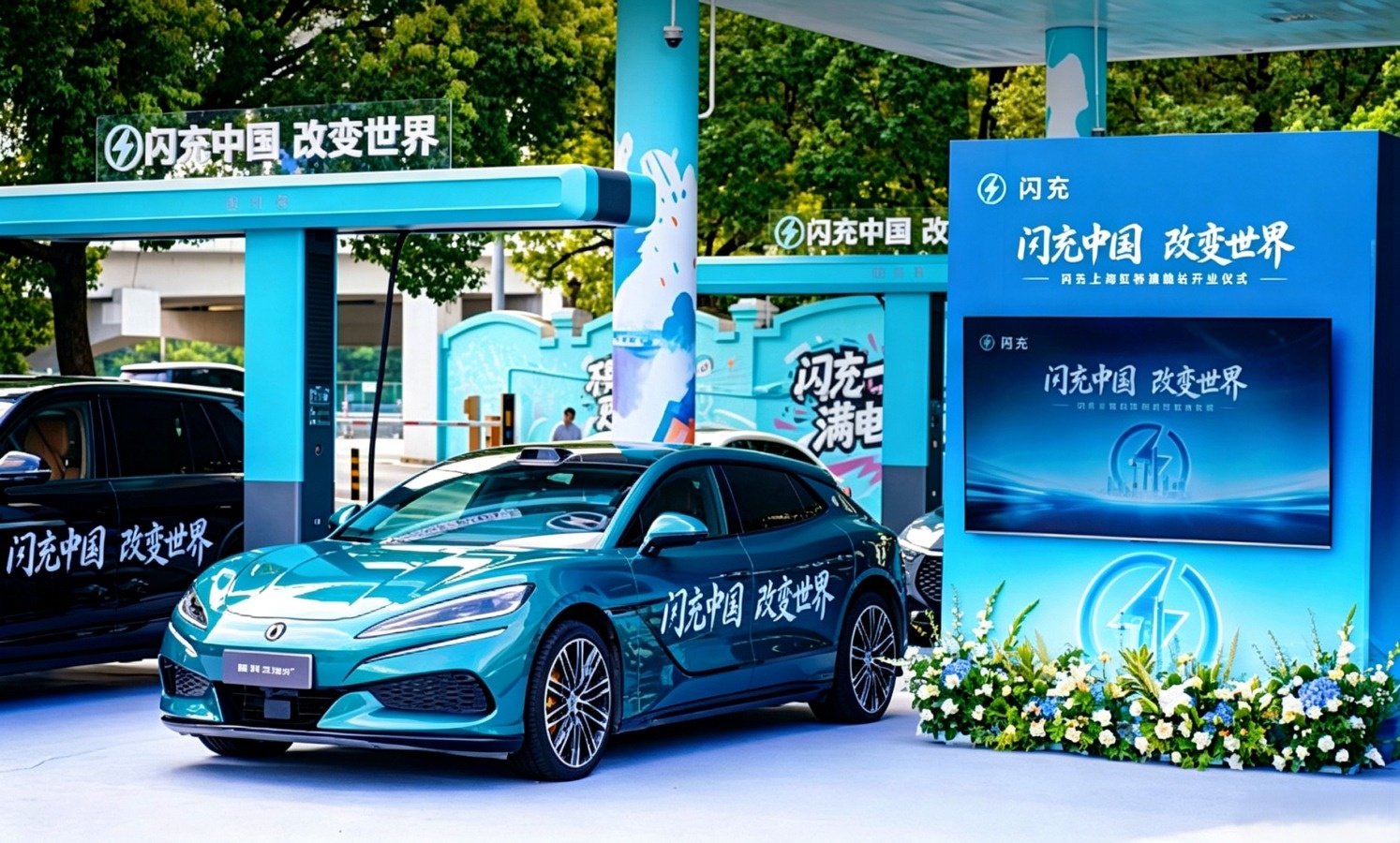 BYD,  trạm sạc ảnh 1