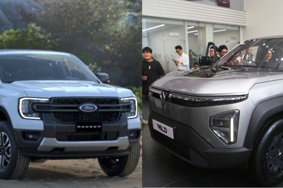 VinFast VF Wild - Ford Ranger Sport, trên 800 triệu khác nhau ra sao?