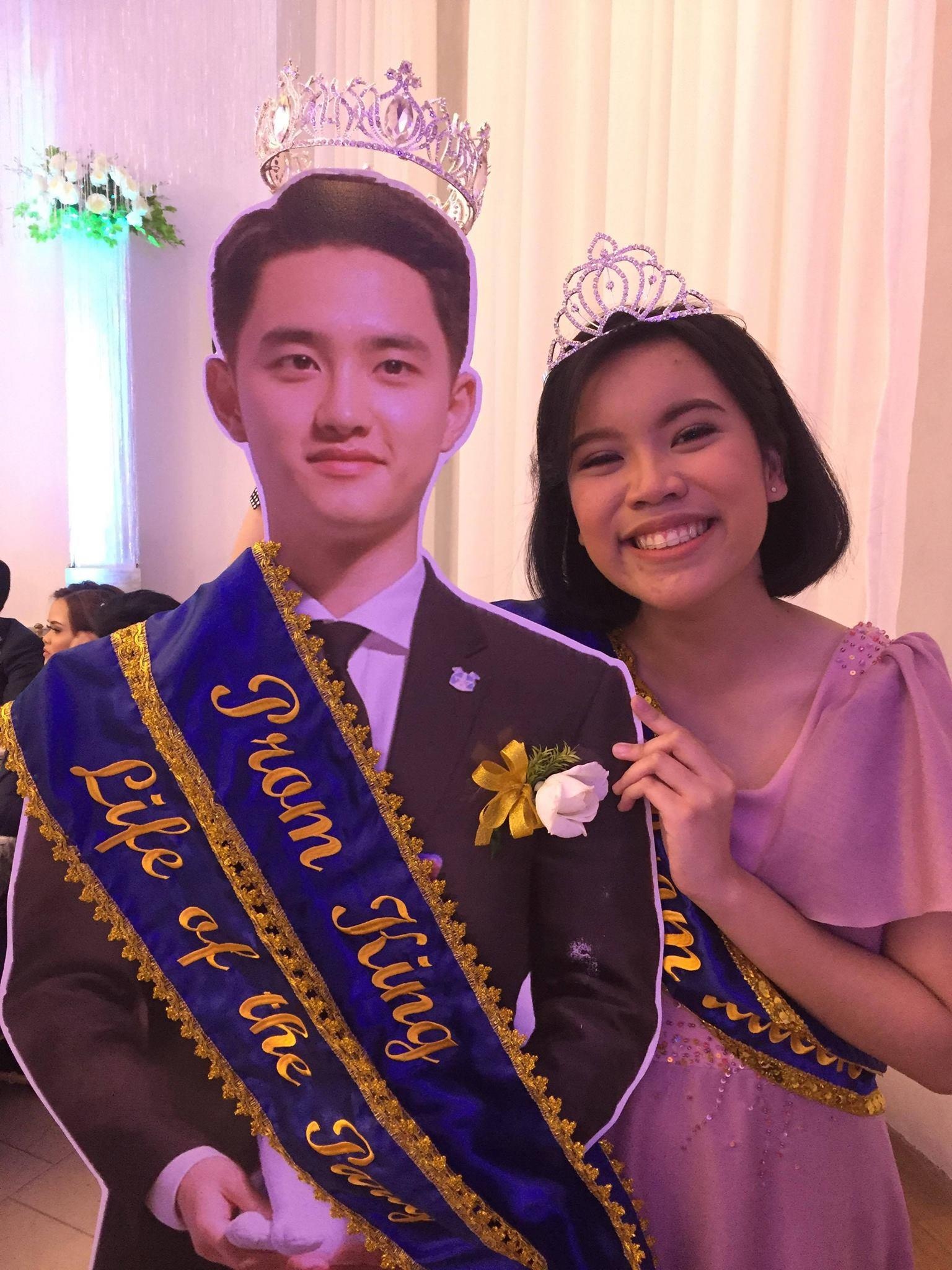 nữ sinh tham dự prom cùng D.O EXO ảnh 7 nu sinh tham du prom cung D.O EXO anh 7