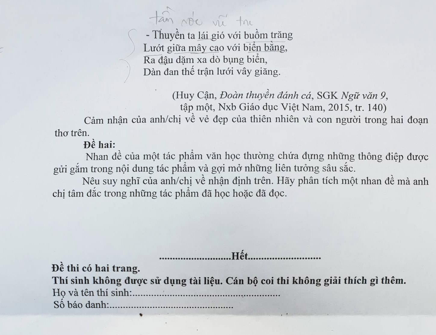 thi tuyển sinh lớp 10 trường phổ thông năng khiếu tp.hcm ảnh 2 thi tuyen sinh lop 10 truong pho thong nang khieu tp.hcm anh 2