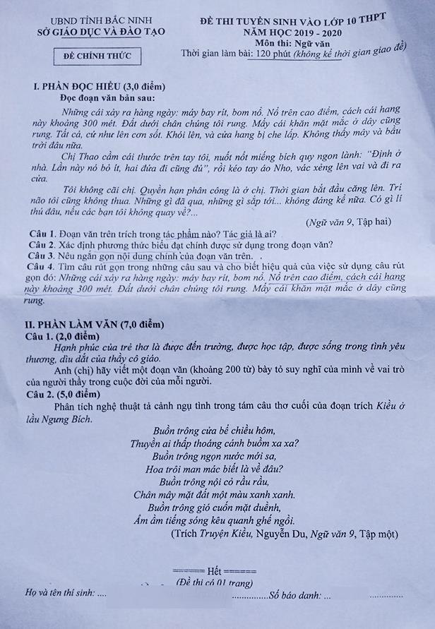 de thi van lop 10 anh 8