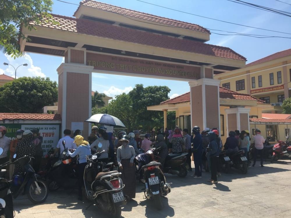 Thi lai ngu van o Quang Binh anh 1