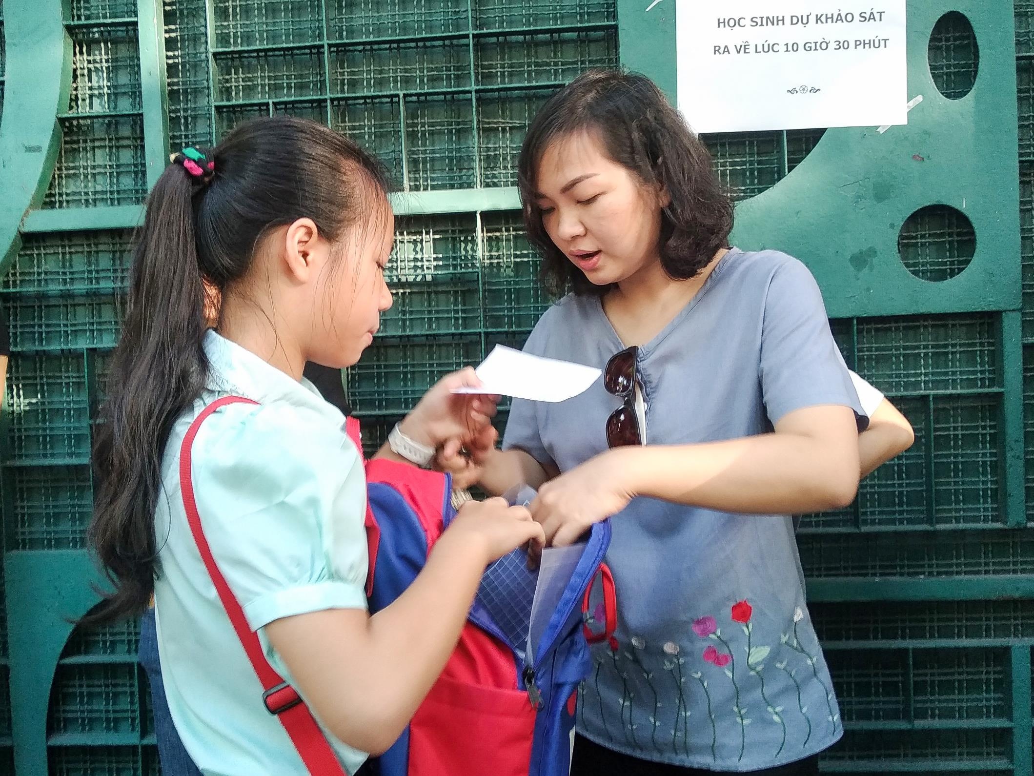 thi lớp 6 trường chuyên trần đại nghĩa ảnh 1 thi lop 6 truong chuyen tran dai nghia anh 1