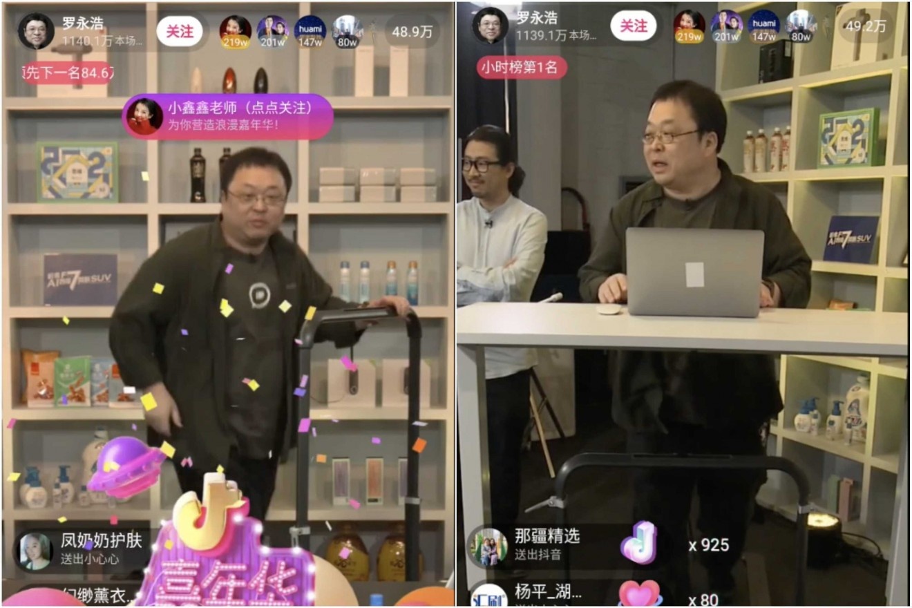 Luo Yonghao,  livestream,  ban hang qua livestream anh 2