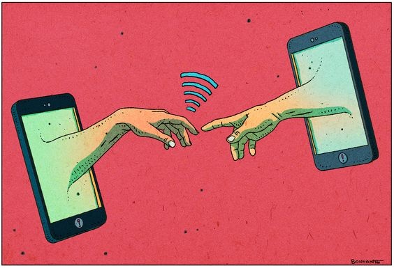 Ban hen ho nho cong nghe, nhung van yeu theo cach 4,4 trieu nam qua hinh anh