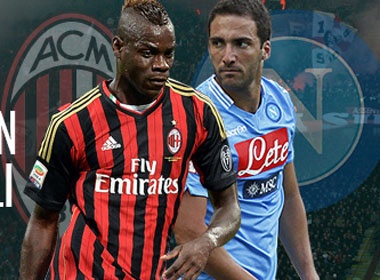 Balotelli sut truot 11m, AC Milan that bai truoc Napoli hinh anh