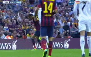 Tinh huong Ramos dan mat Neymar hinh anh