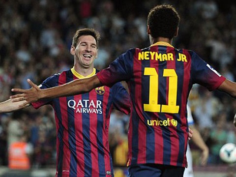 Man trinh dien cua Neymar, Messi, Oezil o loat tran dem qua hinh anh