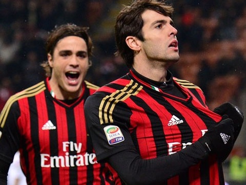 Kaka lap cong, AC Milan van khong thang hinh anh