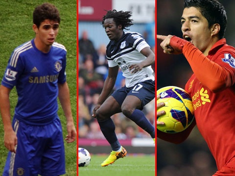 Man trinh dien an tuong cua Oscar, Lukaku, Suarez hinh anh