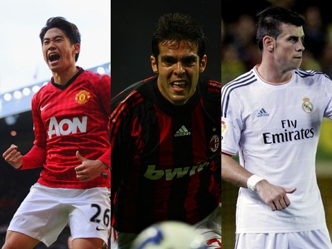 Man trinh dien an tuong cua Kagawa, Kaka, Bale hinh anh