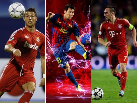 Man trinh dien xuat sac trong nam cua Ronaldo, Messi, Ribery hinh anh