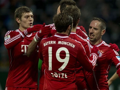 Bayern Munich huy diet Bremen bang chien thang 7 sao hinh anh
