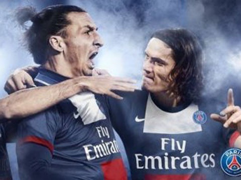 Ibra, Cavani ghi ban dep nhat vong 17 Ligue 1 hinh anh
