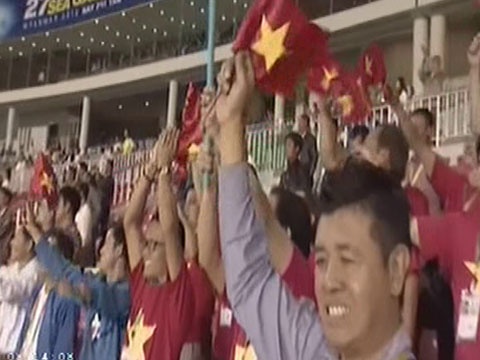 Co dong vien Viet Nam: Buon nhung khong that vong hinh anh