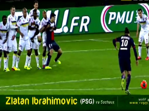 Ronaldinho, Ibrahimovic dan dau 10 sieu pham tuan qua hinh anh