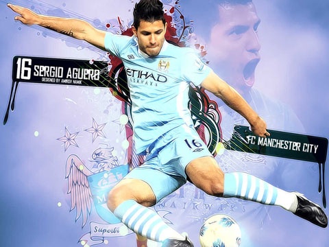 Top 10 sieu pham nam 2013 cua Sergio Aguero hinh anh
