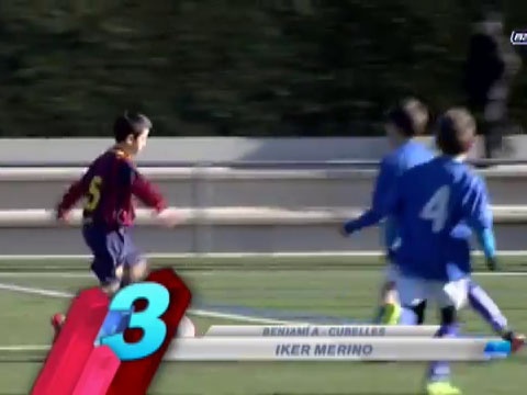 Top 5 ban thang dep nhat tuan cua sao nhi La Masia hinh anh