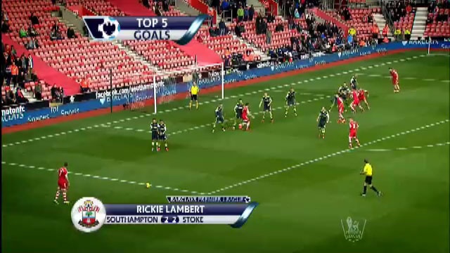 Top 5 ban thang dep nhat vong 25 NH Anh hinh anh