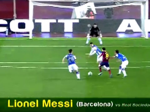 Messi solo ghi ban dep nhat tuan qua hinh anh