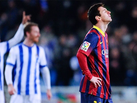 Man trinh dien cua Lionel Messi vs Real Sociedad hinh anh