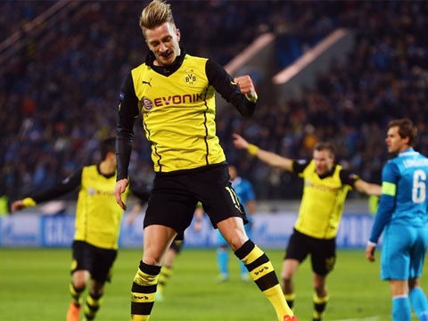 Man trinh dien an tuong cua Reus va Lewandowski truoc Zenit hinh anh