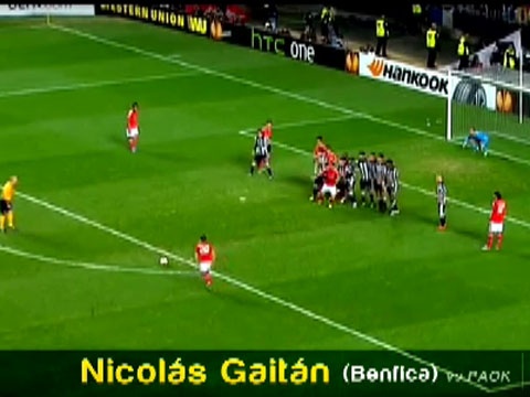 Gaitan, Huntelaar ghi ban dep nhat tuan qua hinh anh