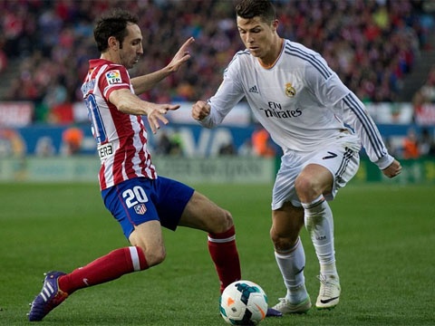 Clip man trinh dien cua Ronaldo truoc Atletico Madrid hinh anh