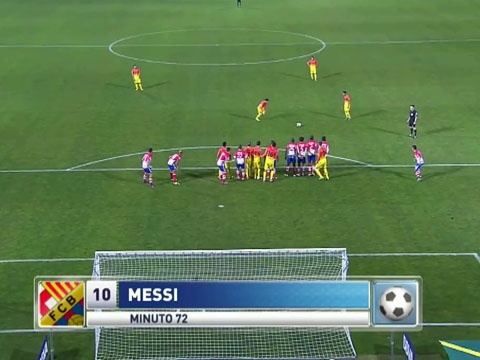 Pha sut phat tuyet dep cua Messi vao luoi Granada hinh anh