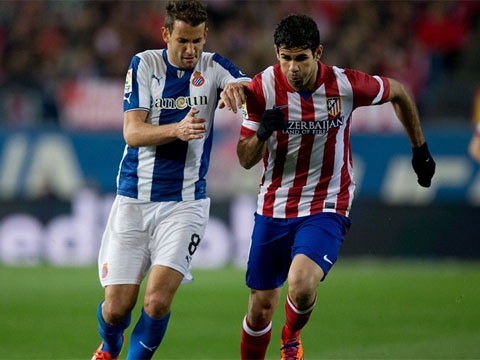 Atletico Madrid 1-0 Espanyol: Lai la Diego Costa hinh anh